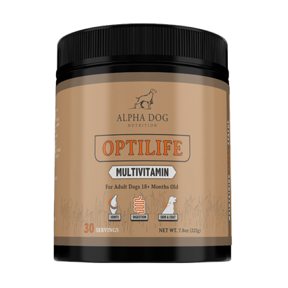 OptiLife Multivitamin for Adult Dogs - Bucket Sizes