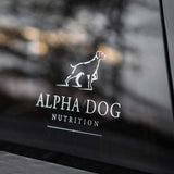 Alpha Dog Nutrition Window Decal